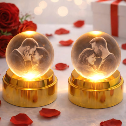 kristalixs® Kişiye özel kristal küre