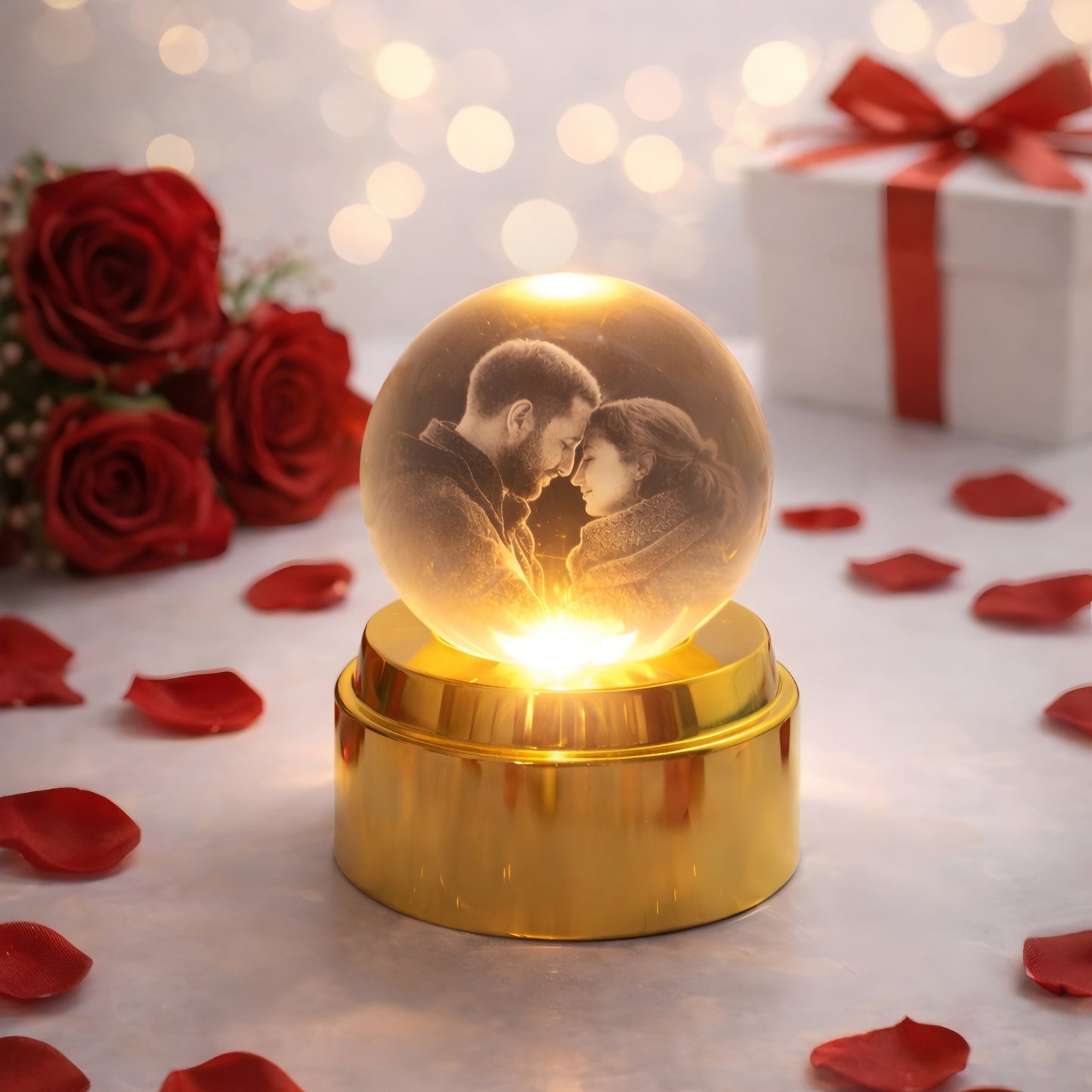 kristalixs® Kişiye özel kristal küre