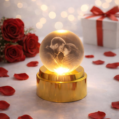 kristalixs® Kişiye özel kristal küre