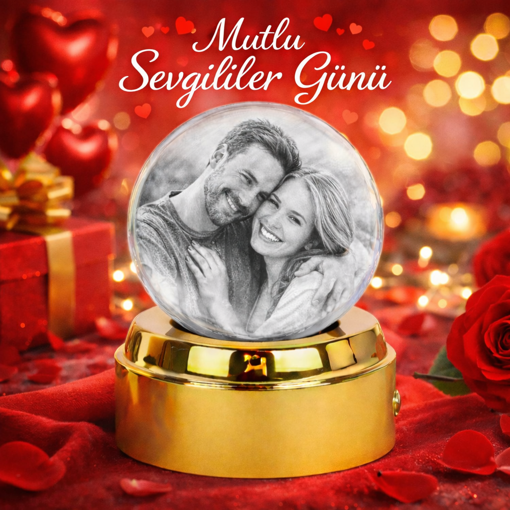 kristalixs® Kişiye özel kristal küre